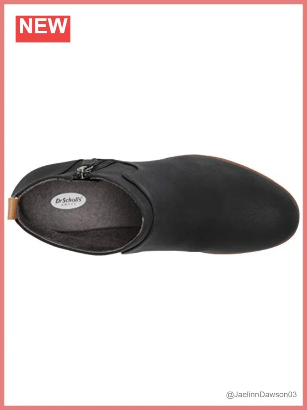 Faux Leather Ankle Booties Slip-On Zip Wedge Heel Comfort
